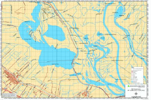 keelboat taylor basin a07 map pass point vector